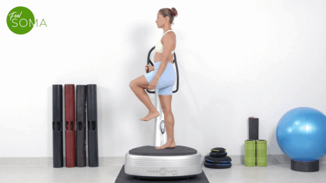 Ankle Activation on Power Plate