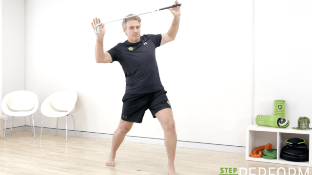 Golf Program Overhead Lateral Hip Drive