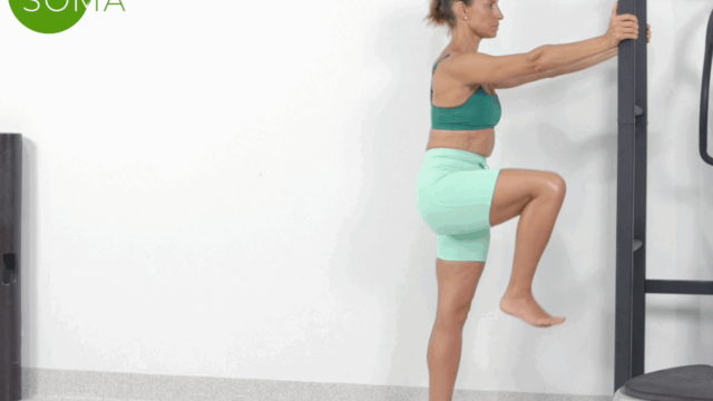 Total Body Stability drilling a frame or support for balance.
